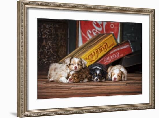 We Drank it All-Santa?s Workshop-Framed Giclee Print