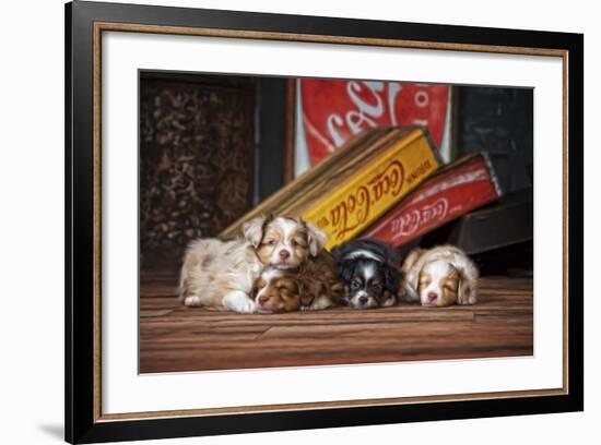 We Drank it All-Santa?s Workshop-Framed Giclee Print