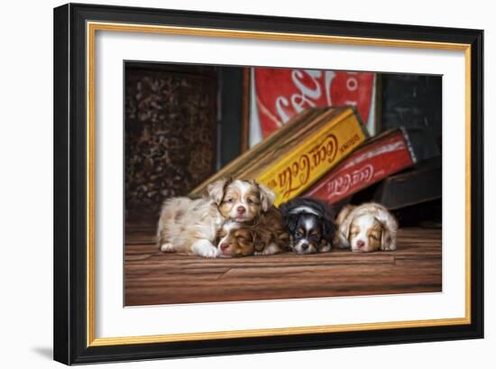 We Drank it All-Santa?s Workshop-Framed Giclee Print