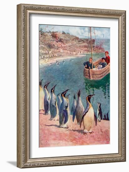 "We Gazed at the Birds with Surprise and Pleasure, They Returning Our Gaze with Interest"-William Henry Charles Groome-Framed Giclee Print