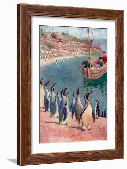 "We Gazed at the Birds with Surprise and Pleasure, They Returning Our Gaze with Interest"-William Henry Charles Groome-Framed Giclee Print