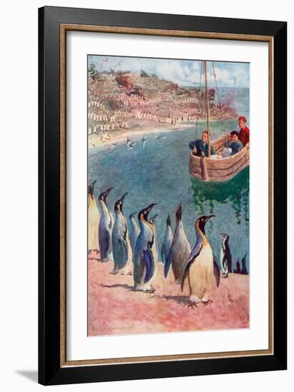 "We Gazed at the Birds with Surprise and Pleasure, They Returning Our Gaze with Interest"-William Henry Charles Groome-Framed Giclee Print