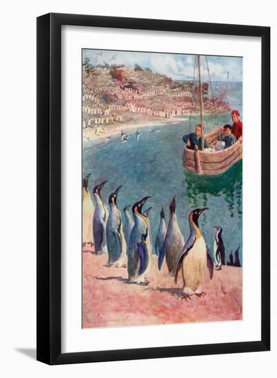 "We Gazed at the Birds with Surprise and Pleasure, They Returning Our Gaze with Interest"-William Henry Charles Groome-Framed Giclee Print