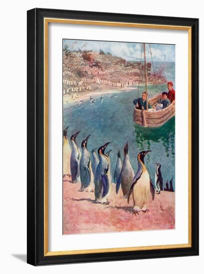 "We Gazed at the Birds with Surprise and Pleasure, They Returning Our Gaze with Interest"-William Henry Charles Groome-Framed Giclee Print