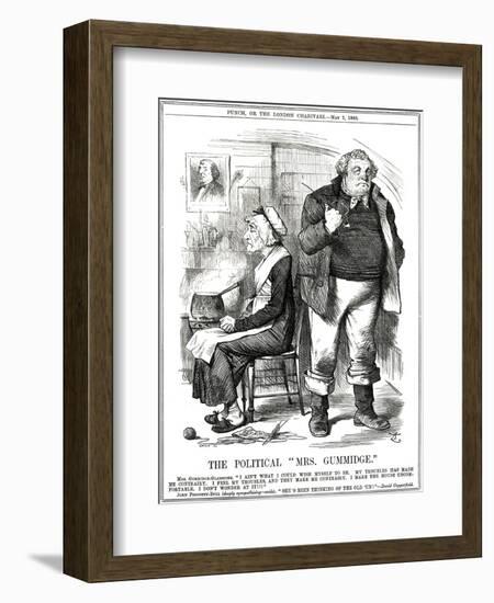 We Gladstone, Gummidge-John Tenniel-Framed Premium Giclee Print