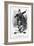 We Gladstone, Sword Dance-John Tenniel-Framed Art Print
