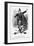 We Gladstone, Sword Dance-John Tenniel-Framed Art Print