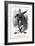 We Gladstone, Sword Dance-John Tenniel-Framed Art Print