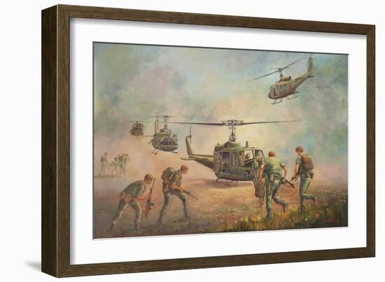 We Gotta Get Out Of This Place-John Bradley-Framed Giclee Print