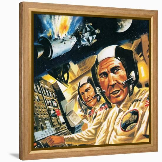 We Have a Problem Here! What Went Wrong with Apollo 13-Wilf Hardy-Framed Premier Image Canvas
