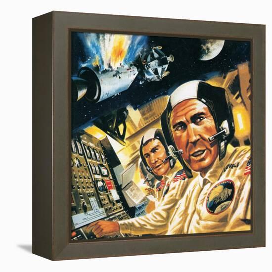 We Have a Problem Here! What Went Wrong with Apollo 13-Wilf Hardy-Framed Premier Image Canvas