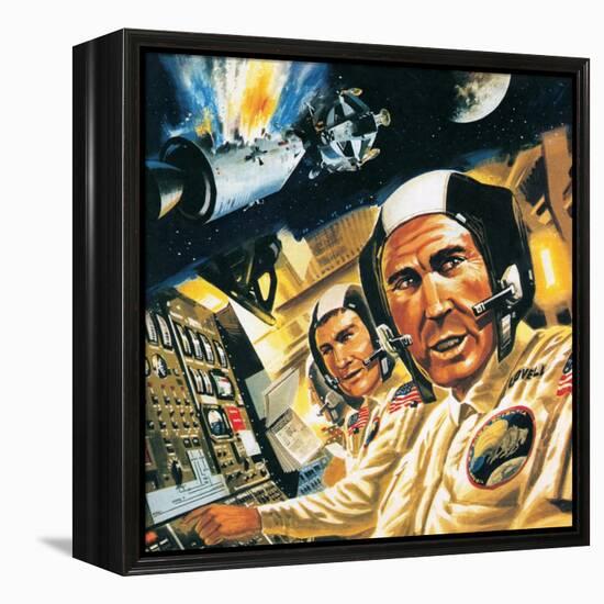 We Have a Problem Here! What Went Wrong with Apollo 13-Wilf Hardy-Framed Premier Image Canvas