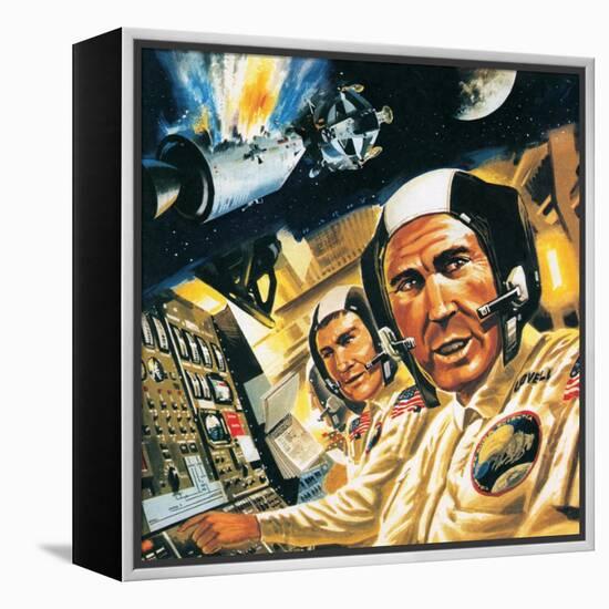 We Have a Problem Here! What Went Wrong with Apollo 13-Wilf Hardy-Framed Premier Image Canvas