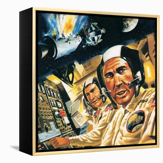 We Have a Problem Here! What Went Wrong with Apollo 13-Wilf Hardy-Framed Premier Image Canvas