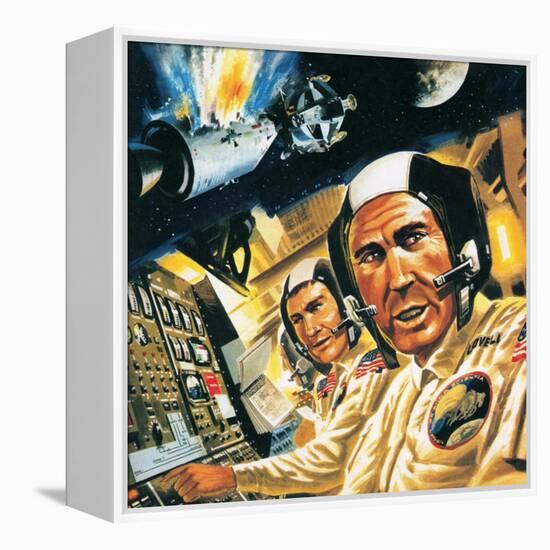 We Have a Problem Here! What Went Wrong with Apollo 13-Wilf Hardy-Framed Premier Image Canvas