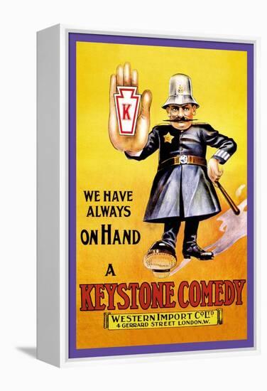 We Have Always on Hand a Keystone Comedy: Western Import Company-null-Framed Stretched Canvas