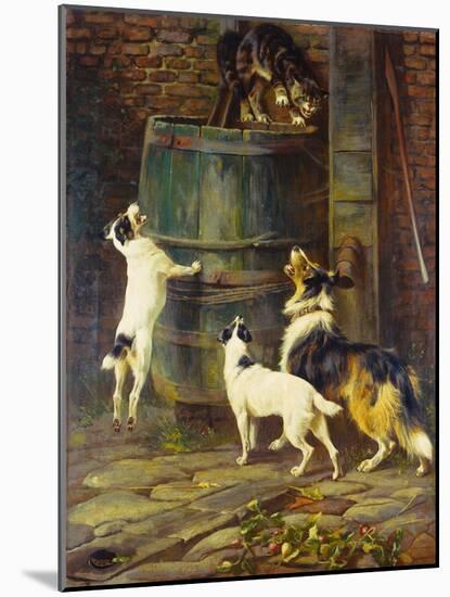 We Just Want to Play (Oil on Canvas)-Arthur Wardle-Mounted Giclee Print
