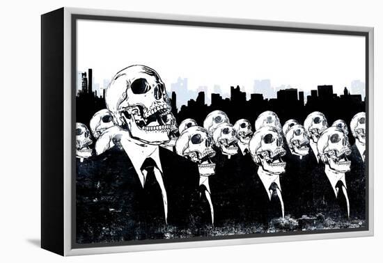 We Live no more-Alex Cherry-Framed Stretched Canvas