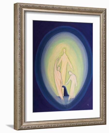 We Love and Adore the Three Divine Persons within Our Souls, When We Live in a State of Grace, 2000-Elizabeth Wang-Framed Giclee Print