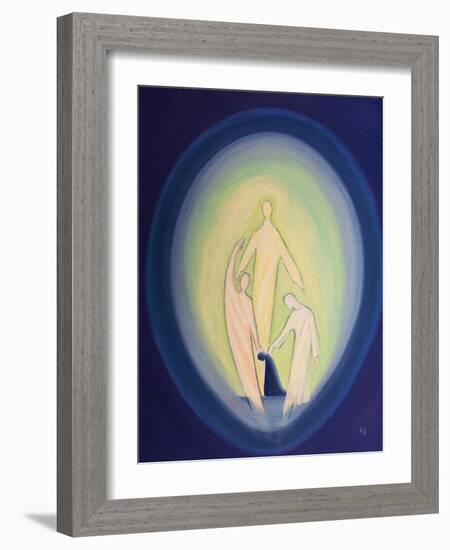 We Love and Adore the Three Divine Persons within Our Souls, When We Live in a State of Grace, 2000-Elizabeth Wang-Framed Giclee Print