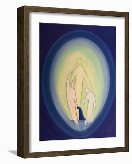 We Love and Adore the Three Divine Persons within Our Souls, When We Live in a State of Grace, 2000-Elizabeth Wang-Framed Giclee Print