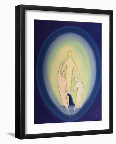 We Love and Adore the Three Divine Persons within Our Souls, When We Live in a State of Grace, 2000-Elizabeth Wang-Framed Giclee Print