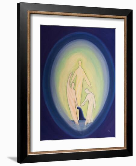 We Love and Adore the Three Divine Persons within Our Souls, When We Live in a State of Grace, 2000-Elizabeth Wang-Framed Giclee Print