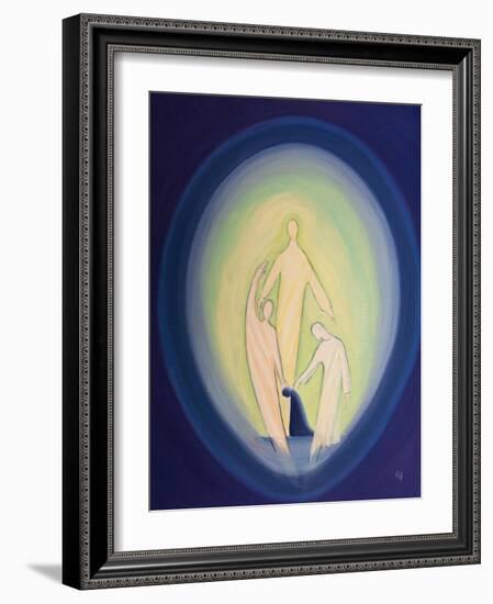 We Love and Adore the Three Divine Persons within Our Souls, When We Live in a State of Grace, 2000-Elizabeth Wang-Framed Giclee Print