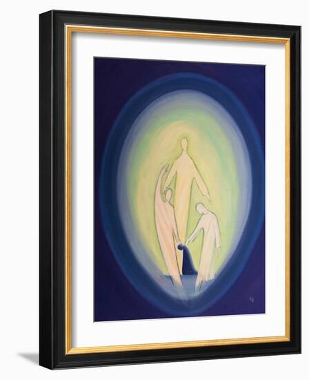 We Love and Adore the Three Divine Persons within Our Souls, When We Live in a State of Grace, 2000-Elizabeth Wang-Framed Giclee Print