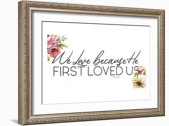 We Love-Jace Grey-Framed Art Print