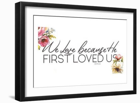 We Love-Jace Grey-Framed Art Print