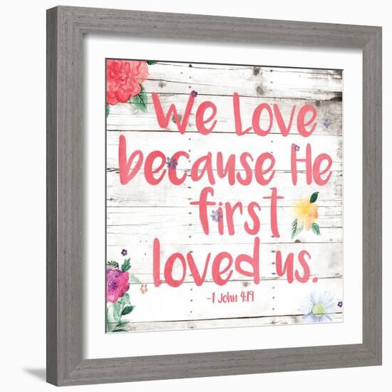 We Love-Jace Grey-Framed Art Print