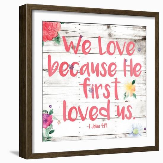 We Love-Jace Grey-Framed Art Print