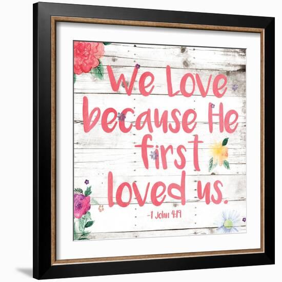 We Love-Jace Grey-Framed Art Print