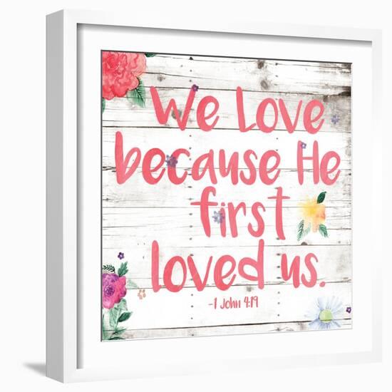 We Love-Jace Grey-Framed Art Print