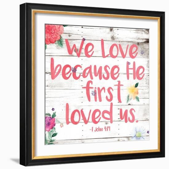 We Love-Jace Grey-Framed Premium Giclee Print