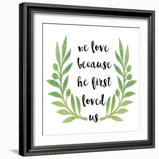 We Love-Erin Clark-Framed Giclee Print