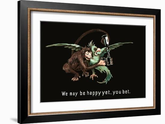 We May Be Happy Yet-null-Framed Art Print