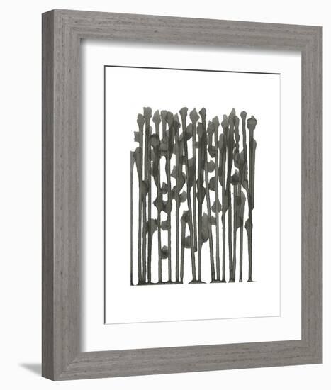 We - Minimalist Ink Series-Kiana Mosley-Framed Art Print