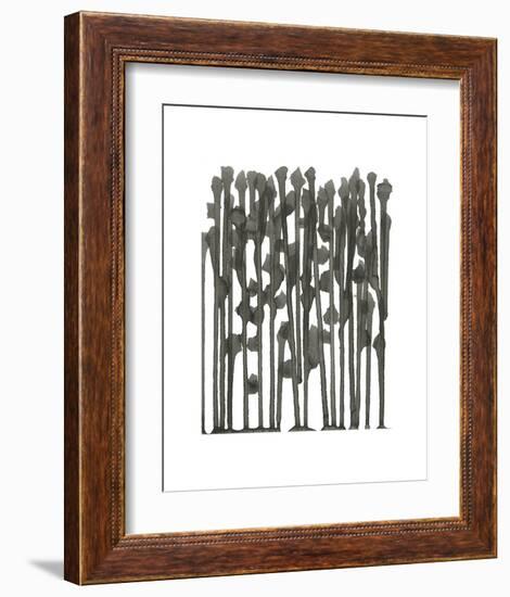 We - Minimalist Ink Series-Kiana Mosley-Framed Art Print