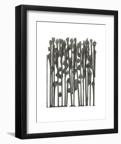 We - Minimalist Ink Series-Kiana Mosley-Framed Art Print