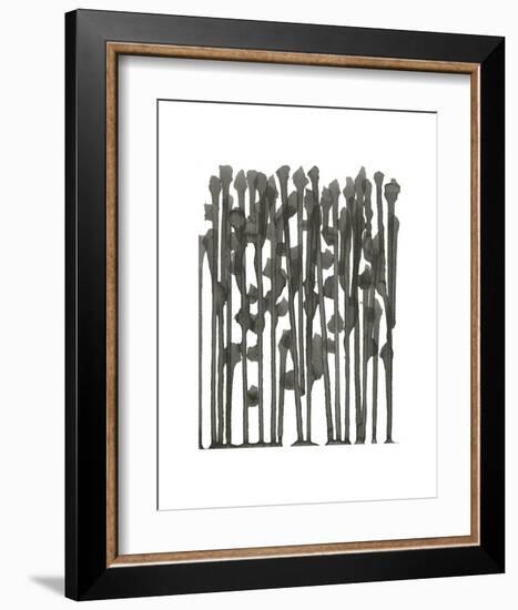 We - Minimalist Ink Series-Kiana Mosley-Framed Art Print