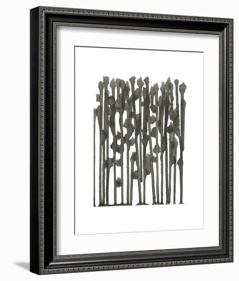 We - Minimalist Ink Series-Kiana Mosley-Framed Art Print