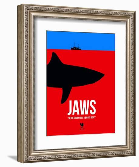 We Need a Bigger Boat-David Brodsky-Framed Premium Giclee Print