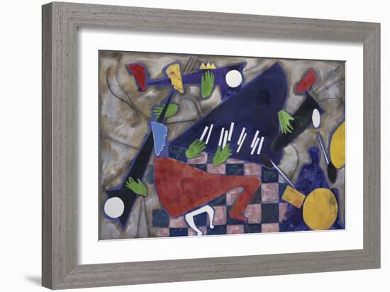 We're Here Jammin', c.1999-Gil Mayers-Framed Giclee Print