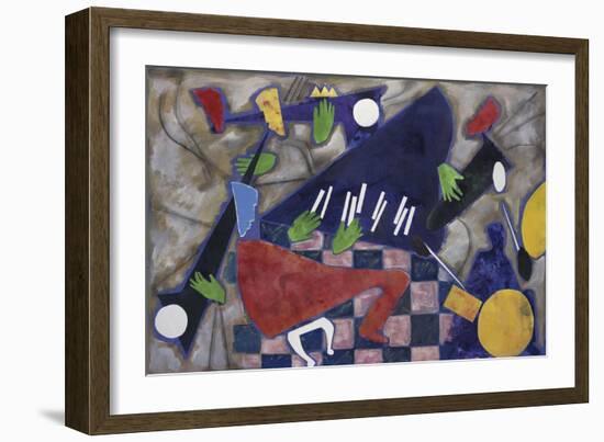 We're Here Jammin', c.1999-Gil Mayers-Framed Giclee Print