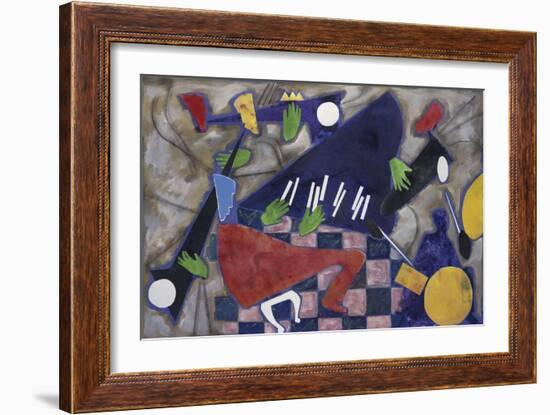 We're Here Jammin', c.1999-Gil Mayers-Framed Giclee Print