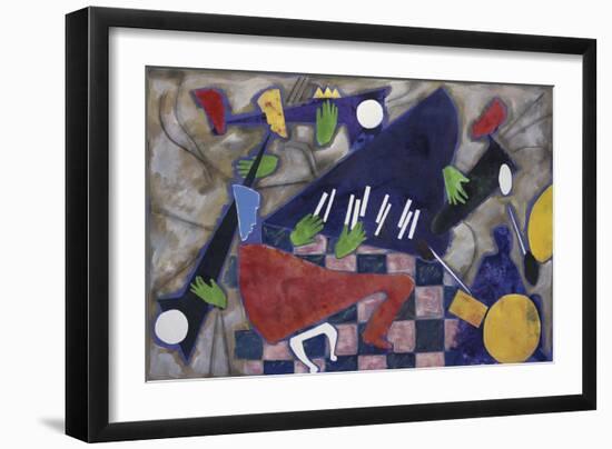 We're Here Jammin', c.1999-Gil Mayers-Framed Giclee Print