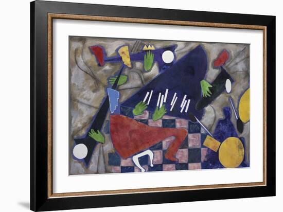 We're Here Jammin', c.1999-Gil Mayers-Framed Giclee Print