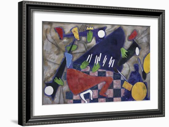 We're Here Jammin', c.1999-Gil Mayers-Framed Giclee Print